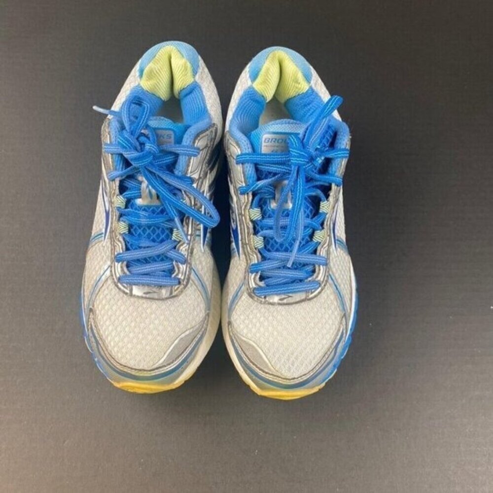Brooks Women Adrenaline GTS15 1201741D179 Gray Lace Up Running Shoes Sz 7.5 Used